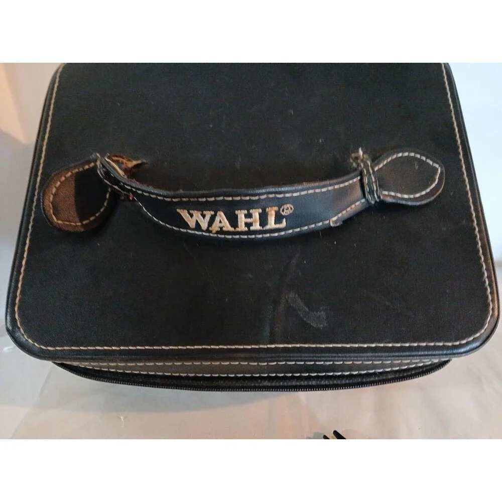 Vintage Wahl Profesional Sterling 4 Clippers With Accessories-Case TESTED WORKS